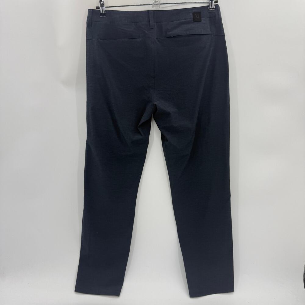 VUORI Aim Pant Dark Grey Size 33 x29 Lightweight Performance Stretch Short Chino - Picture 3 of 7